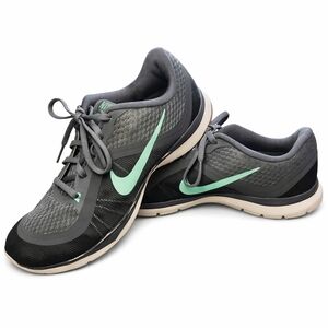 Nike Flex TR 6 Women’s Training Shoes Gray Teal Size 8.5 Lightweight